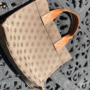 Dooney & Bourke Monogrammed Tote (like new)